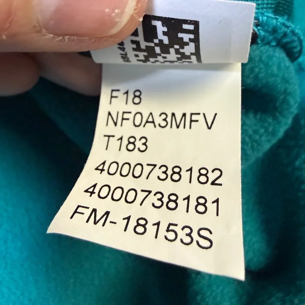 The North Face Glacier Alpine Fleece‎ Jacket Men’s Medium Green/Blue EUC